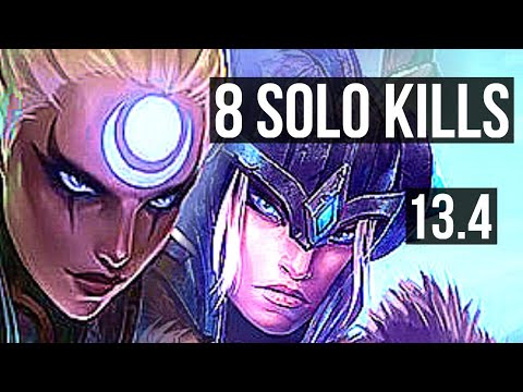 DIANA vs SEJUANI (JNG) | 8 solo kills, 67% winrate, 14/2/9, Godlike | TR Grandmaster | 13.4