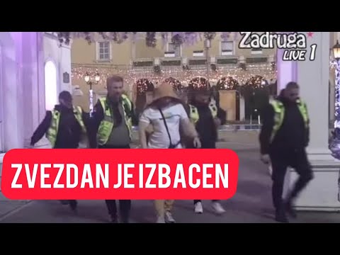 ZVEZDAN SLAVNIĆ IZBAČEN IZ ZADRUGE! Nakon stravičnih scena, POZNATO gde je SADA i sa kim je