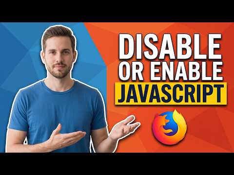 Enable Disable Java Script In Firefox Java Script Not Working In Firefox