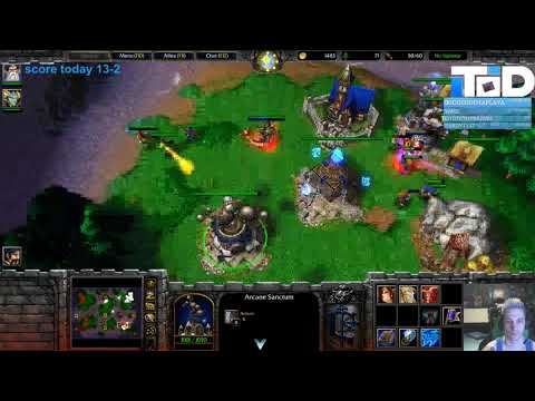 Warcraft III #850 - Hunter Human vs NightElf (Echo Isles)