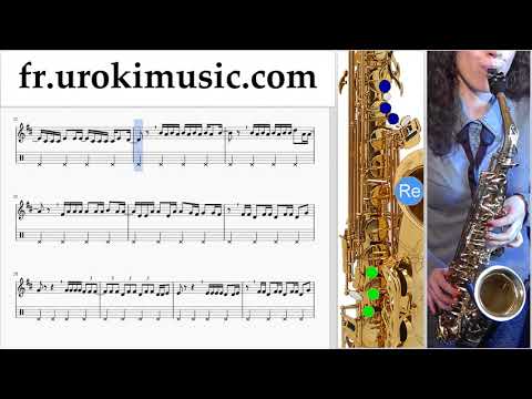 Comment Jouer du Saxophone (Ténor) Luis Fonsi, Demi Lovato - Échame La Culpa Tab Tablature Partie#2