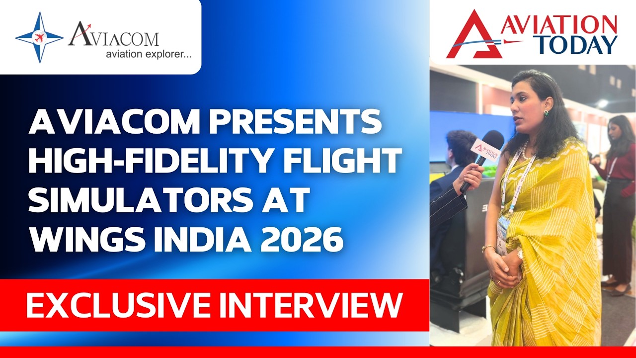 Aviacom on High-Fidelity Flight Simulator Technology | Wings India 2026 Exclusive
