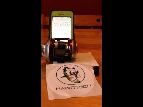 Hawgtech ceramic bearings in a Shimano Caenan