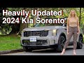 Updated 2024 Kia Sorrento review // Same size as Hyundai Santa Fe!