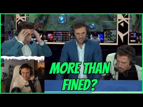 Caedrel Reveals If He Got In Trouble For Swearing During Worlds Finals Cast..