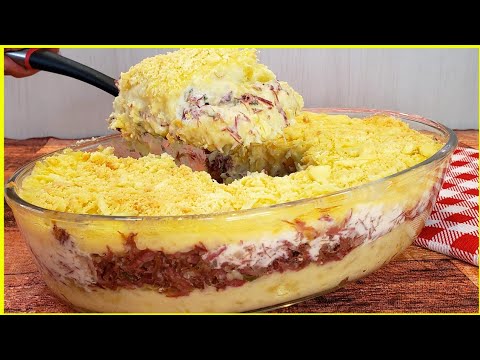 IMPOSSÍVEL PARAR DE COMER l Escondidinho de Carne Seca com Mandioca