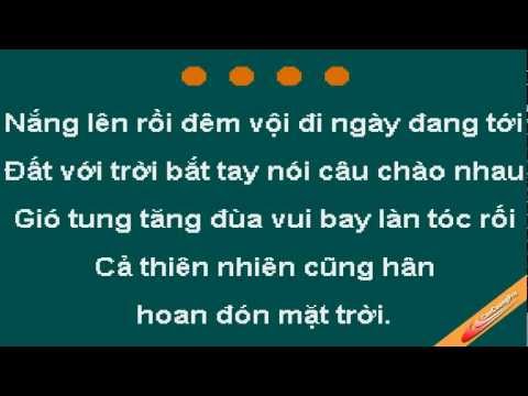 Nang Vang Bien Xanh Va Anh Karaoke - Hong Nhung - CaoCuongPro