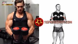 những b&agrave;i tập tay trước vs tạ đơn #2