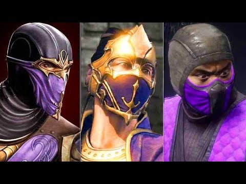 MORTAL KOMBAT RAIN Evolution Skins Costumes MK3 - MK11 - MORTAL KOMBAT 11