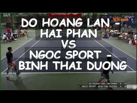 Ngoc Sport 760 - Binh Thai Duong 🆚 Hieu Trau Dat 865 - Khoi Tl 🎾 Vntennis - Double - Vt6