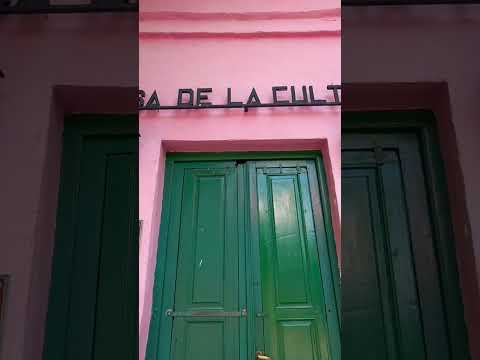 Antigua esquina de la casa de la cultura de la ciudad de #marcospaz en la provincia de #buenosaires