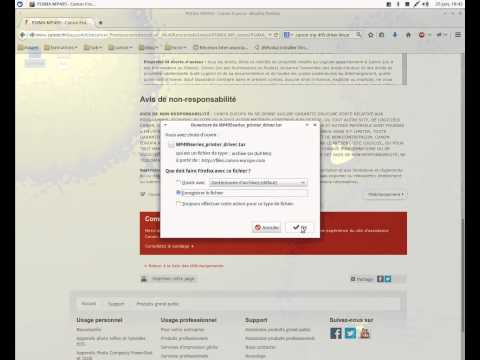 comment installer imprimante canon