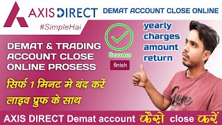 axis direct account closure online | How To close Axis Demat and trading account #techfreerta