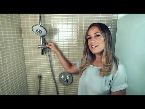 Termostatinė dušo sistema Grohe EUPHORIA SMARTCONTROL SYSTEM 260 MONO 26509000 video