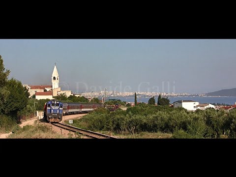 Croazia, treni lungo la linea per Spalato 2022