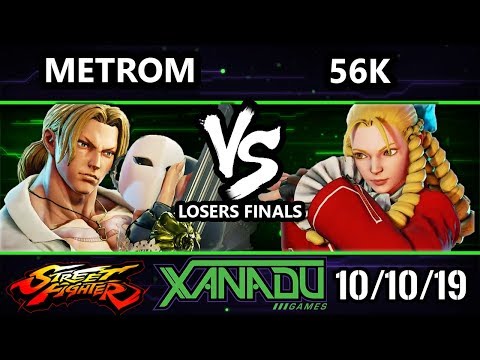 F@X 323 SFV - MetroM (Vega) Vs. 56k (Lucia, Karin) Street Fighter V Losers Finals