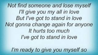 Kristine W. - Stand In Love Lyrics