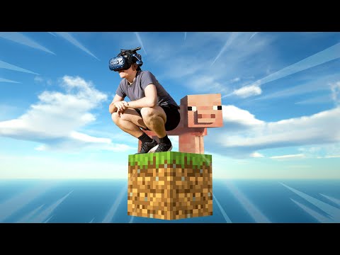 Laff - VR One Block Skyblock is terrifying...