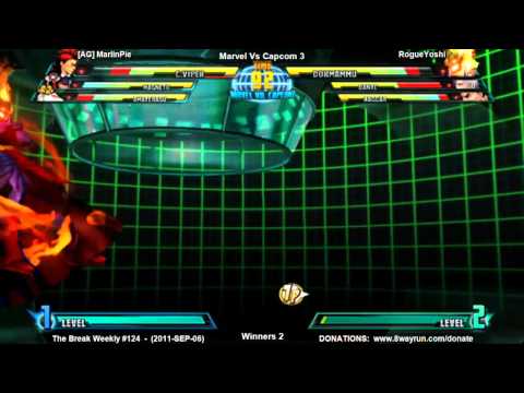 The Break Weekly #124 - MvC3 W2 - [AG] MarlinPie VS RogueYoshi