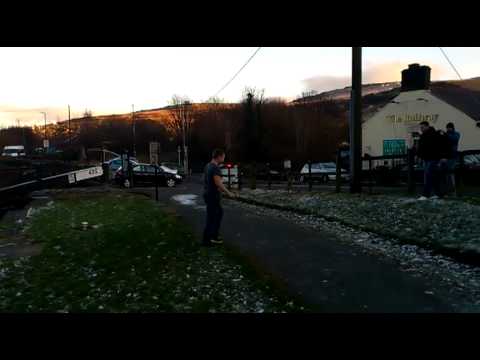 Canal jump at Marsden train station