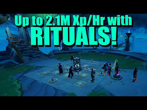 HUGE Necromancy XP with Rituals at 90+!?- Up to 2.1M Xp/Hr! (Nerfed from 2.7)