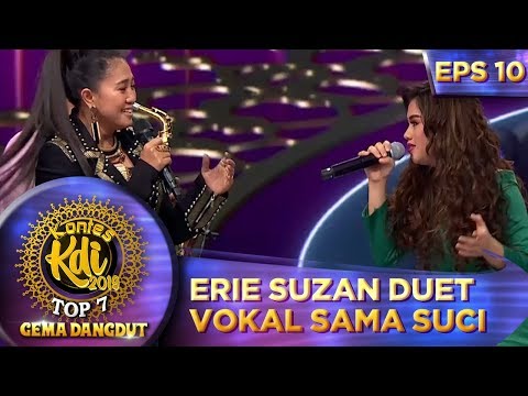 SPEKTAKULER! Erie Suzan Duet Vokal Sama Suci - Kontes KDI Eps 10 (23/9)