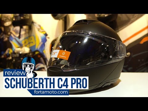 Schuberth C4 PRO motorcycle helmet unboxing & review | FortaMoto.com