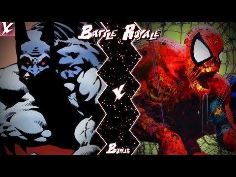 Vampire Batman VS Zombie Spider-Man (DC × Marvel) | Battle Royale Bonus | CX