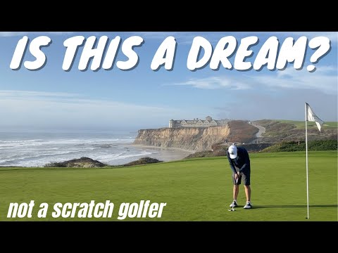 Quebrando 80 na IMPRESSIONANTE Half Moon Bay - Cada tacada [HALF MOON BAY GOLF LINKS - OCEAN COURSE]