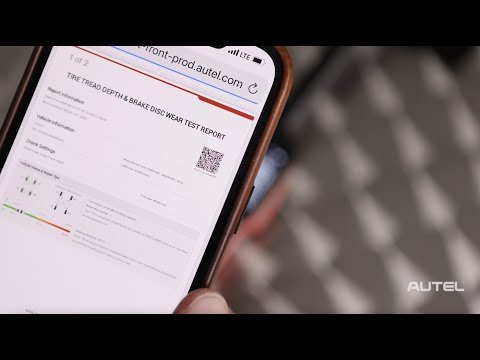 Easily Create & Share Tire Health Reports With The Autel TBE200 Easily Create & Share Tire Health Reports With The Autel TBE200