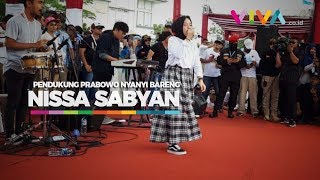 Download lagu Nissa Sabyan Diantara Ribuan Pendukung Prabowo mp3