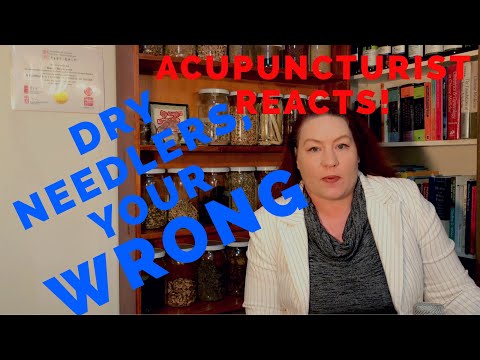 Dry needling websites getting it wrong... Acupuncturist Reacts!