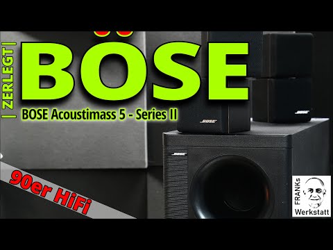 FIGHT EVIL | BOSE Acoustimass 5 - series II - seriously? #vintage #speakers