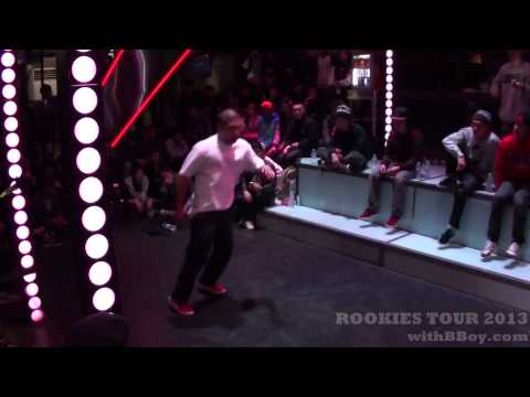 JAZZ BEAR vs LEON(w) | ROUND 16-6 | ROOKIES TOUR 2013