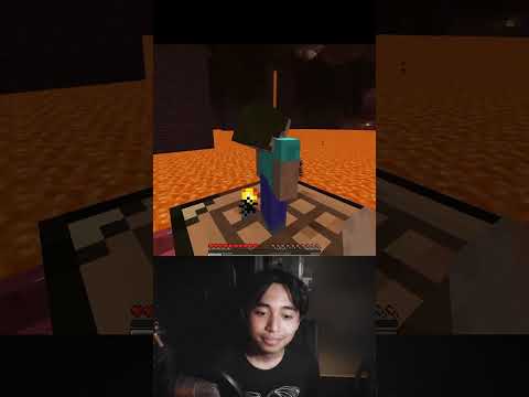 The Dream Craft - STEVE OVERPOWER INCREDIBLE POWER IN THE MINECRAFT NETHER #shorts