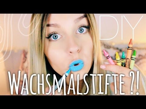 ... WACHSMALSTIFTE als Lippenstift ?? -  DIY ♡ | Dagi Bee