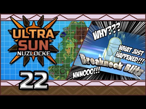 NNNOOO!!!🔶Pokemon Ultra Sun Randomizer Nuzlocke🔶EP 22