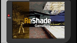Tomb Raider 123 Remastered - ReShade Gameboy