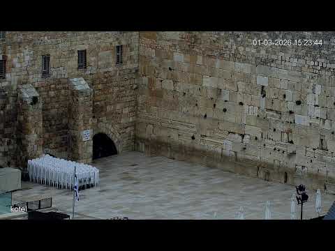 Live webcam view of Western Wall Live Cam