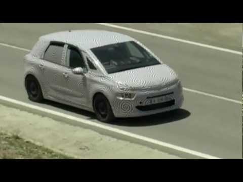 2013 Citroen C4 Picasso spied