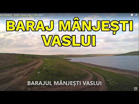 Pescuit baraj Manjesti - Vaslui video part. 1