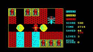 Amstrad CPC - Survivors - Level 01 (1988)