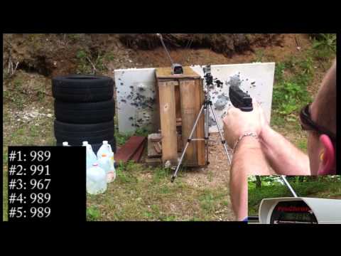 Federal Syntech Defense .40 S\u0026W Ballistic Gel Test