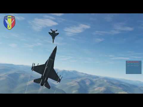 F-16 vs. 3 MiG-29