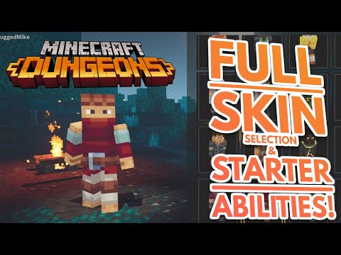 Rugged Pro Gaming - Minecraft Dungeons Character Creator & Starter Abilities!
