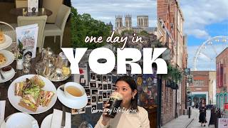 【York】🏴󠁧󠁢󠁥󠁮󠁧󠁿イギリスで一目惚れした街 York｜カフェと街歩きを楽しむ1 Day Vlog