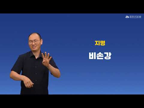 비손강 수어