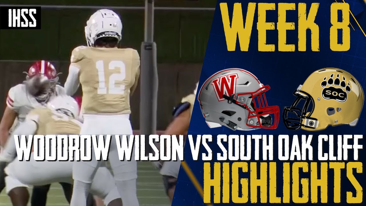South Oak Cliff Dominates Wilson for the 5th Straight Win | High School Football Highlights
