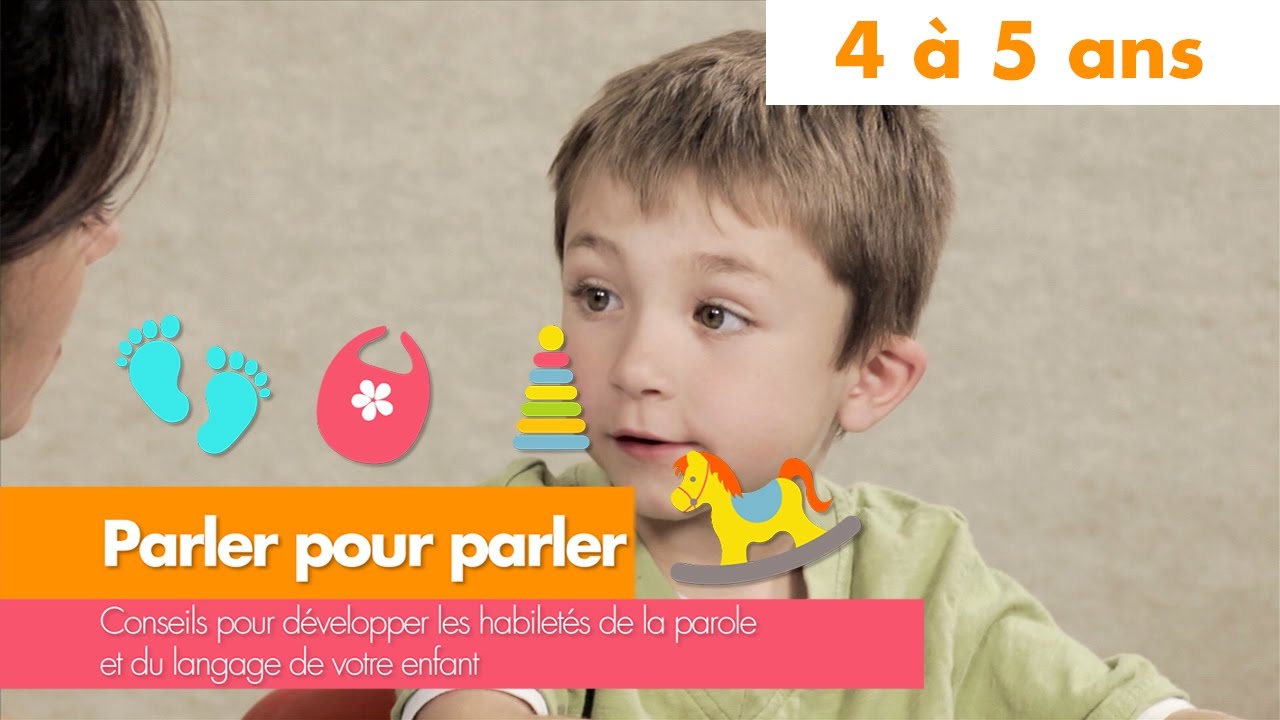 Parler pour parler : 4 à 5 ans