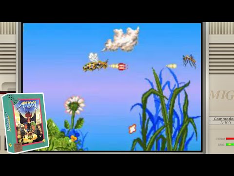 Apidya ( Amiga ) One of the heavyweight shoot’em ups on Amiga